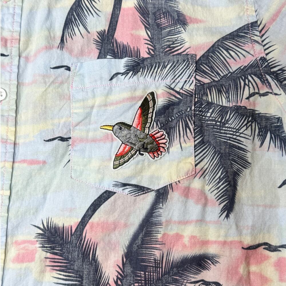 Coastal Tropical mens shirt sx XL, cotton, restort, casual button up - Picture 4 of 4